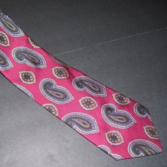 Thornhill Menswear Men's Dress Suit Silk Neck Tie - Picture 2 of 5